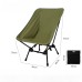 Outdoor Camping Aluminum Alloy Square Moon Chair