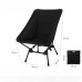 Outdoor Camping Aluminum Alloy Square Moon Chair