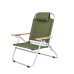 Outdoor Foldable 4-Position Adjustable Camping Chair