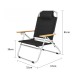 Outdoor Foldable 4-Position Adjustable Camping Chair