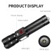 Outdoor Side Zoom Emergency Long-Distance Flashlight