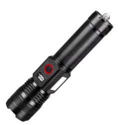 Outdoor Side Zoom Emergency Long-Distance Flashlight